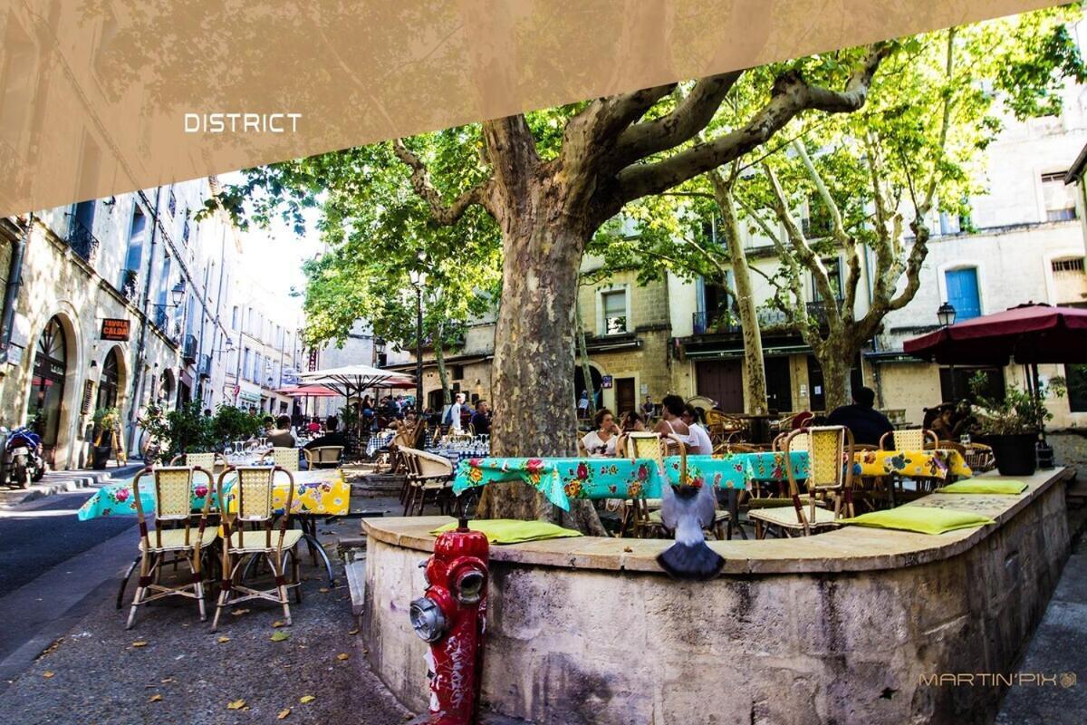 L'Amoureux - Terrasse Et Climatisation Coeur De Ville 몽펠리에 외부 사진