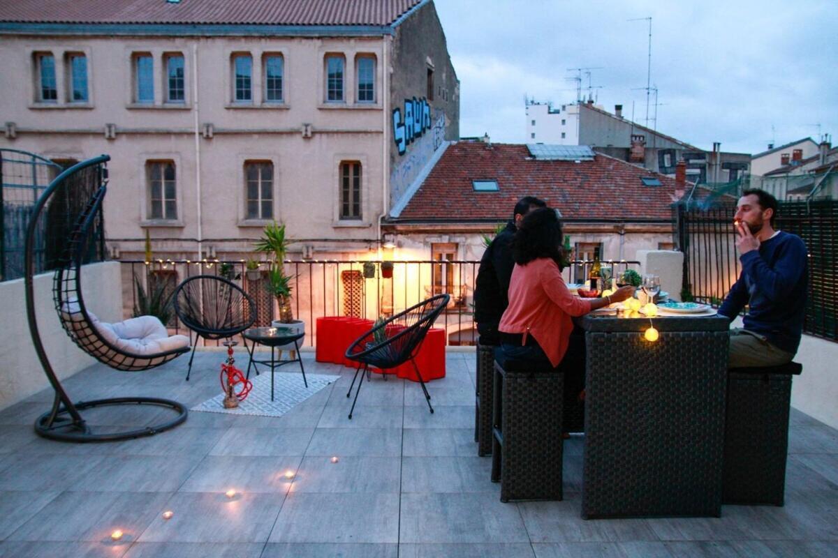 L'Amoureux - Terrasse Et Climatisation Coeur De Ville 몽펠리에 외부 사진